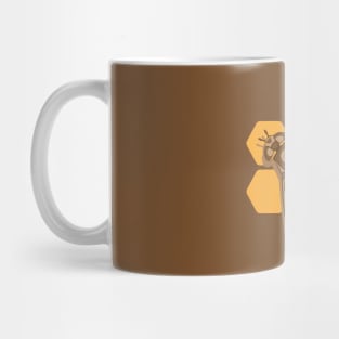 Bee and Honeycomb Mug